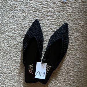 Zara mesh sandals